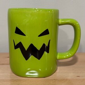 Rae Dunn Green Halloween Mug